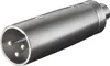XLR Adapter, Cinch Buchse > XLR Stecker 3Pin Produktbild-Vorschau 1