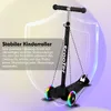 Jopassy KinderRoller Kinderscooter Dreiradscooter mit LED Produktbild-Vorschau 7