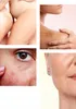 A collage of four close-up images related to skin conditions and care. Voir les images du produit