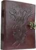 Arbre de vie * Carnet de croquis en cuir Vintage Handdia Voir les images du produit 1