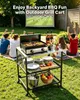 VEVOR Chariot de barbecue d'extérieur 80 x 61 cm Voir les images du produit 2