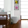 relaxdays WC-Garnitur weiß Stein Produktbild-Vorschau 5