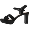 Tamaris Damen Sandalette Leder Cut-Outs Plateau High Heel Produktbild-Vorschau 9