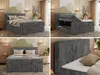 MKS MEBLE Boxspringbett mit zwei Bettkästen TILIANO KING Produktbild-Vorschau 3