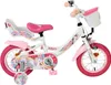 Volare Eenhoorn kinderfiets - meisjesmodel - 12 inch - wit Productafbeelding-voorbeeld 1