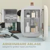 HOMCOM 4L Mini frigo da cosmetici con funzione di Anteprima dell’immagine prodotto 5