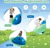233cm Aufblasbare Kuppelwippe, Spielwippe mit 6 Griffen, Produktbild-Vorschau 4