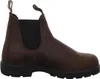 A side view of a brown leather boot. Anteprima dell’immagine prodotto