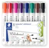 STAEDTLER® 351 WP8 Whiteboardmarker Lumocolor, set van 8 Productafbeelding-voorbeeld 10