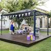 Gazébo tonnelle 12.7m² gris anthracite - Palram - 702564 - Voir les images du produit 21