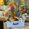 Kunstblumen Kornblume am Stiel 55cm blau Produktbild-Vorschau 5