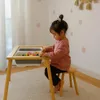 Kruzzel 26366 Sensorischer Tisch mit Stuhl für Kinder, aus Produktbild-Vorschau 9
