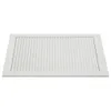 vidaXL Schranktüren Lamellen-Design 4 Stk. Weiß 69x39,4 cm Produktbild-Vorschau 10