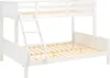 A white bunk bed with a ladder, shown against a white background. Náhľad obrázku produktu