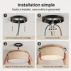 ZMH faretto da soffitto 4 fiamme faretto da soffitto legno Anteprima dell’immagine prodotto 18