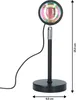 Lampka Projekcyjna Sunset Wschód Zachód Słońca Rgb Usb Z Podgląd zdjęcia produktu 2