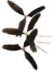 TOKOINDAH Federpropeller Set für Windspiel – 3 Ersatz-Feder Produktbild-Vorschau 1