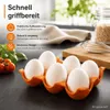 Eierhalter für 6 Eier Kühlschrank Eierablage Eiereinsatz Produktbild-Vorschau 9