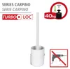 WENKO Turbo-Loc® Set WC Carpino senza foratura Porta carta Anteprima dell’immagine prodotto 2