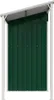 vidaXL Casetta da giardino con tettoia verde 277x107x181 cm Anteprima dell’immagine prodotto 4