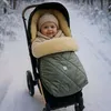 COOSY Lammfell Fußsack Fb. kaki Produktbild-Vorschau 2