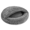 Domarex Hundebett Katzenschlafsack 2in1 Shaggy/Sherpa – Produktbild-Vorschau 1