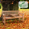 CLP Teakbank Orlando teak Größe 150 cm Produktbild-Vorschau 3