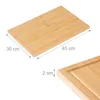 Planche à découper Relaxdays avec rainure d'égouttage, 25 x Voir les images du produit 4