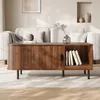 Mesa de centro Merax con puerta corredera, mesa para sala Vista previa de la imagen del producto 6