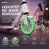 Dětská koloběžka ALVIX s LED světly na kolech, výškově Náhled obrázku produktu 6