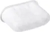 A close-up studio shot of a white filter. Produktbild-Vorschau