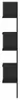 vidaXL Wand-Eckregal Schwarz 20x20x127,5 cm Holzwerkstoff Produktbild-Vorschau 6