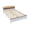 Massivholzbett, 140x200 cm, Doppelbett mit Lattenrost und Produktbild-Vorschau 1