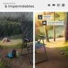 Chaise de camping pliable MÜRITZ en aluminium avec Voir les images du produit 7