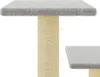 vidaXL Graffiatoio in sisal Grigio chiaro 61 cm Anteprima dell’immagine prodotto 6