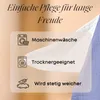 Mababu Schmusetuch Ente Baumwolle (50x40cm) – GOTS &  Produktbild-Vorschau 4