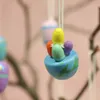 com-four® 18-teiliges Set Holzfiguren Ostern bis 4 cm - Produktbild-Vorschau 3