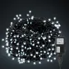 ISOISL Lichterketten 200 LED, 20 m, Kaltweiß, 31 V, 8 Modi, Produktbild-Vorschau 1
