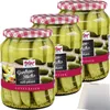 Hofgut Gurkensticks 3er Pack (3x720ml Glas) + usy Block Produktbild-Vorschau 1