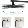 Système de douche Heilmetz avec thermostat, noir mat, Voir les images du produit 6
