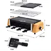 Syntrox Raclette-Grill Set Murten avec plaques Voir les images du produit 10
