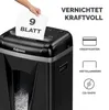 Fellowes Aktenvernichter Powershred® 450M, 9 Blatt Produktbild-Vorschau 8