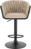 Home Deluxe Sgabello da bar SAMIR - Beige, intrecciato, Anteprima dell’immagine prodotto 5