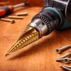 Wiltec HSS Stufenbohrer titanbeschichtet, 4-32 mm, Schaft Ø Produktbild-Vorschau 4