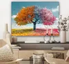 Leinwand Bilder 80x60 cm - Lebensbaum - Natur, Bilder, Produktbild-Vorschau 7
