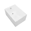 ECOLAM Badewanne Rechteck 100x70 cm Marella Acrylwanne + Produktbild-Vorschau 8