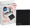A product package for a WPRO carbon filter, with the filter itself shown separately. The package features an image of a kitchen hood and brand logos. Anteprima dell’immagine prodotto