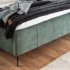 Doppelbett Lizzie 160x200cm mit Stauraum - grün Produktbild-Vorschau 9