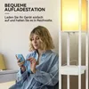 Puluomis 3 Ebene Stehlampe Stehleuchte Bodenlampe 160cm E27 Produktbild-Vorschau 4