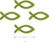 Oblique Unique 18 Holz Fische als Streudeko Tischdeko für Produktbild-Vorschau 2